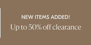 Up to 50% off Winter clearance