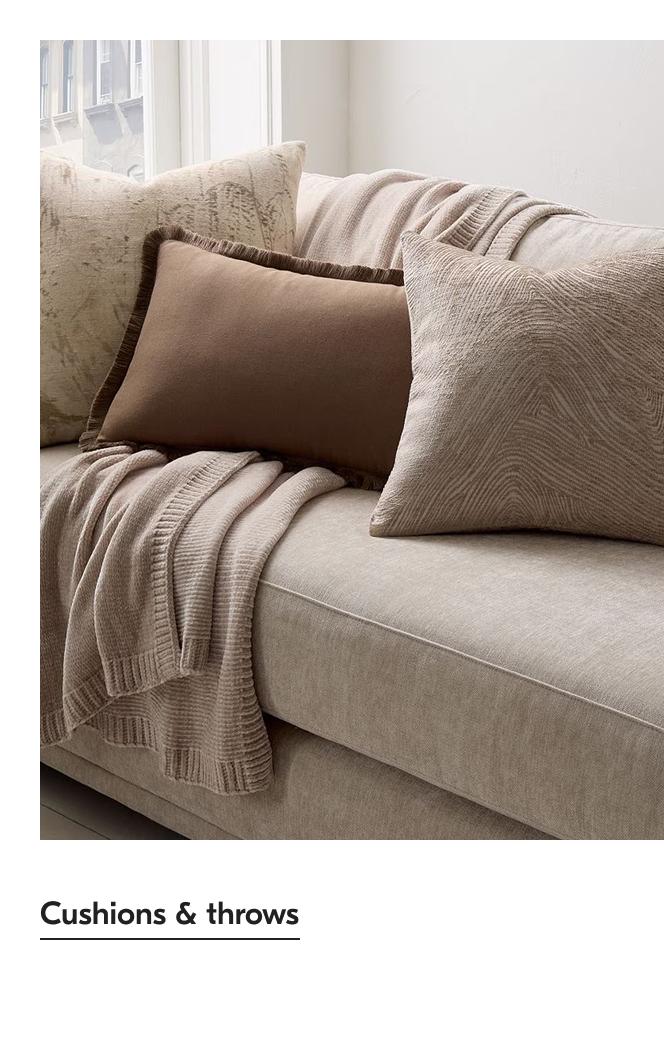 Cushions & throws
