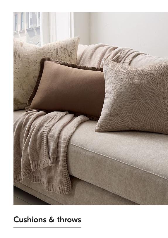 Cushions & throws