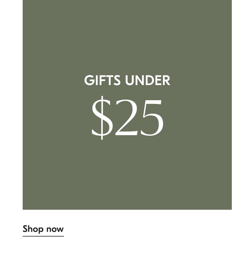 Shop Gifts Under $25