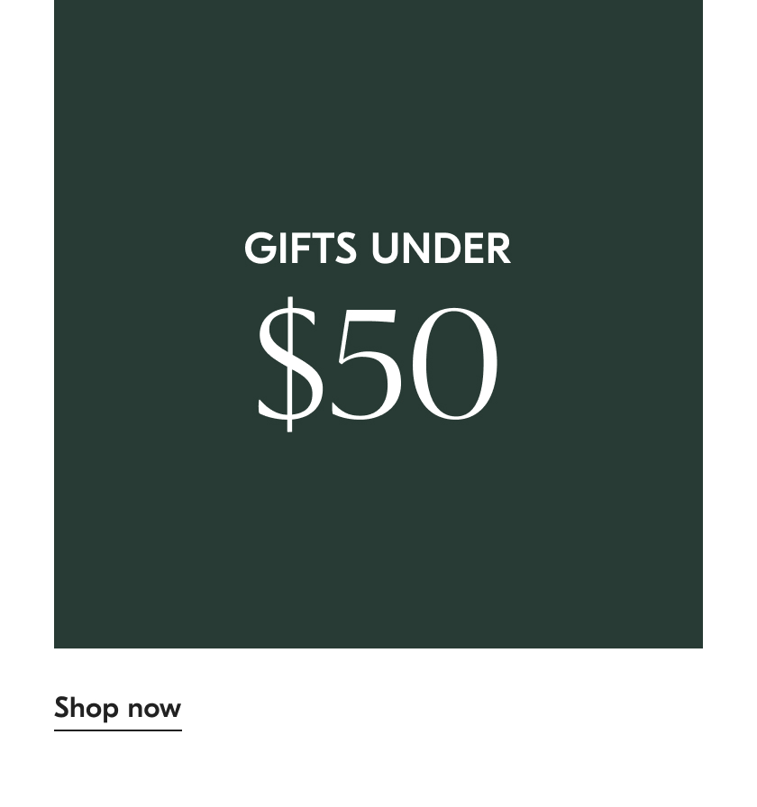 Shop Gifts Under $50