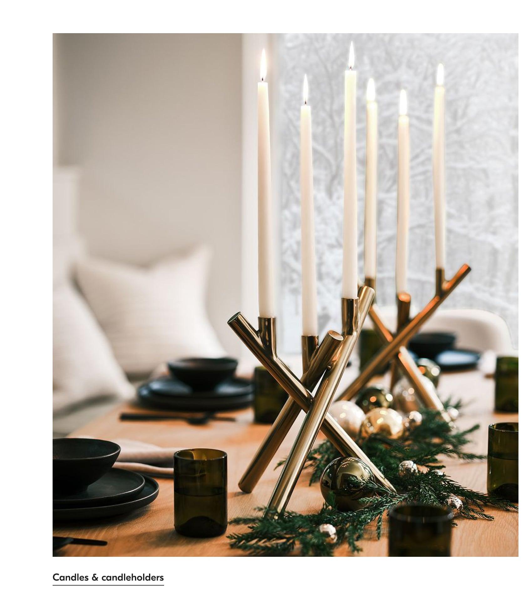 Shop Candles & Candleholders