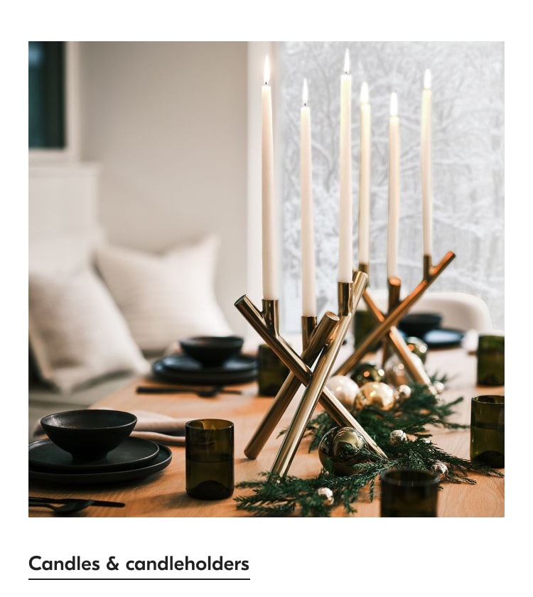 Shop Candles & Candleholders