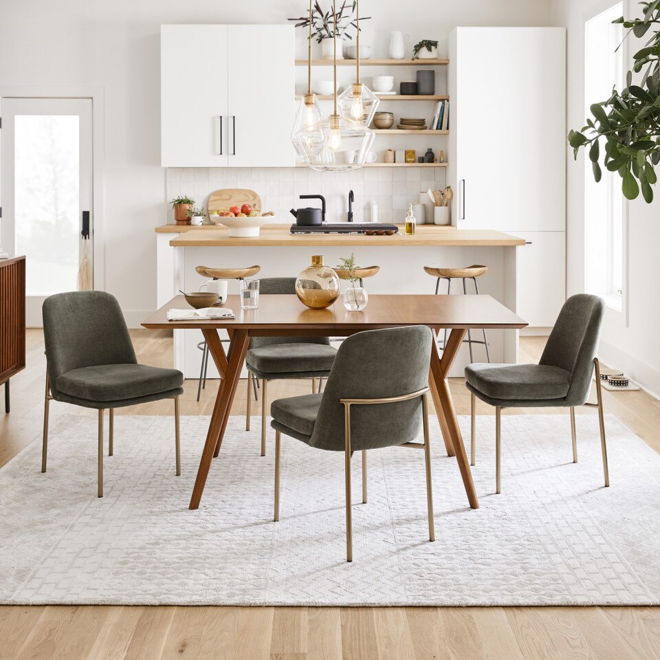 Mid-Century Extendable Dining Table (152 cm - 234 cm)