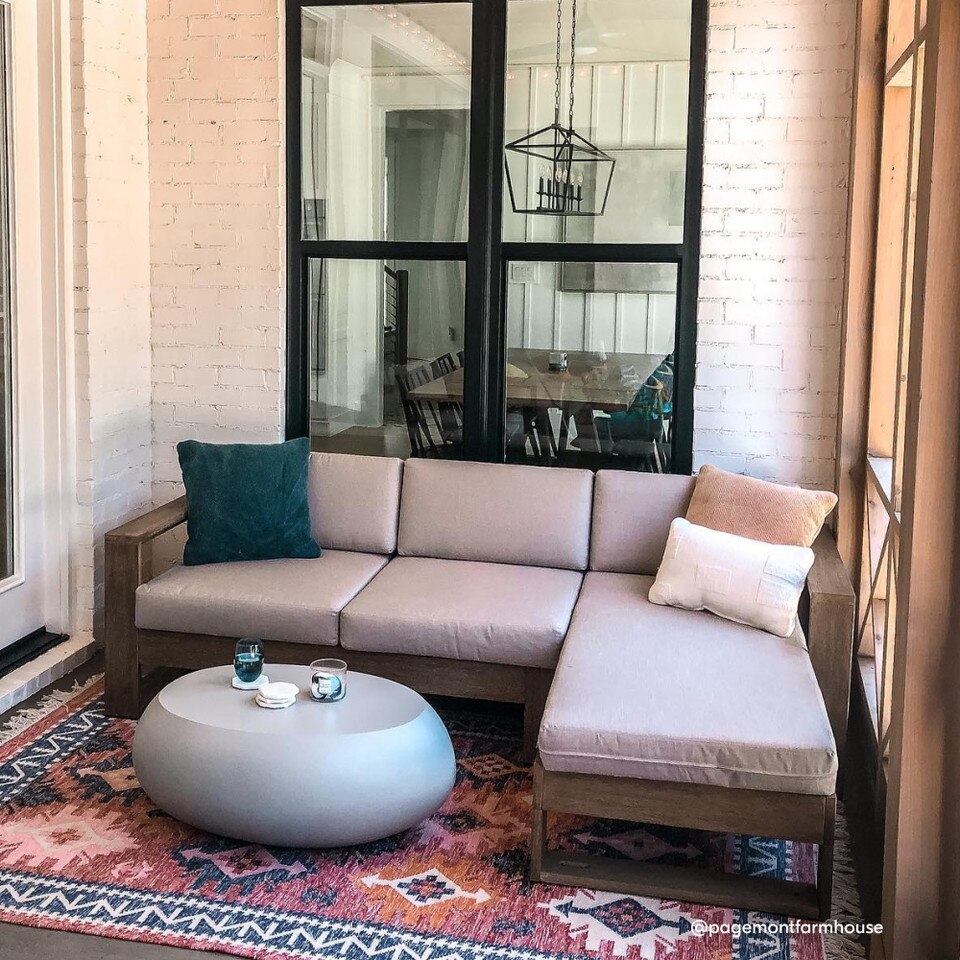 Portside Outdoor 2-Piece Sectional - Weathered Grey