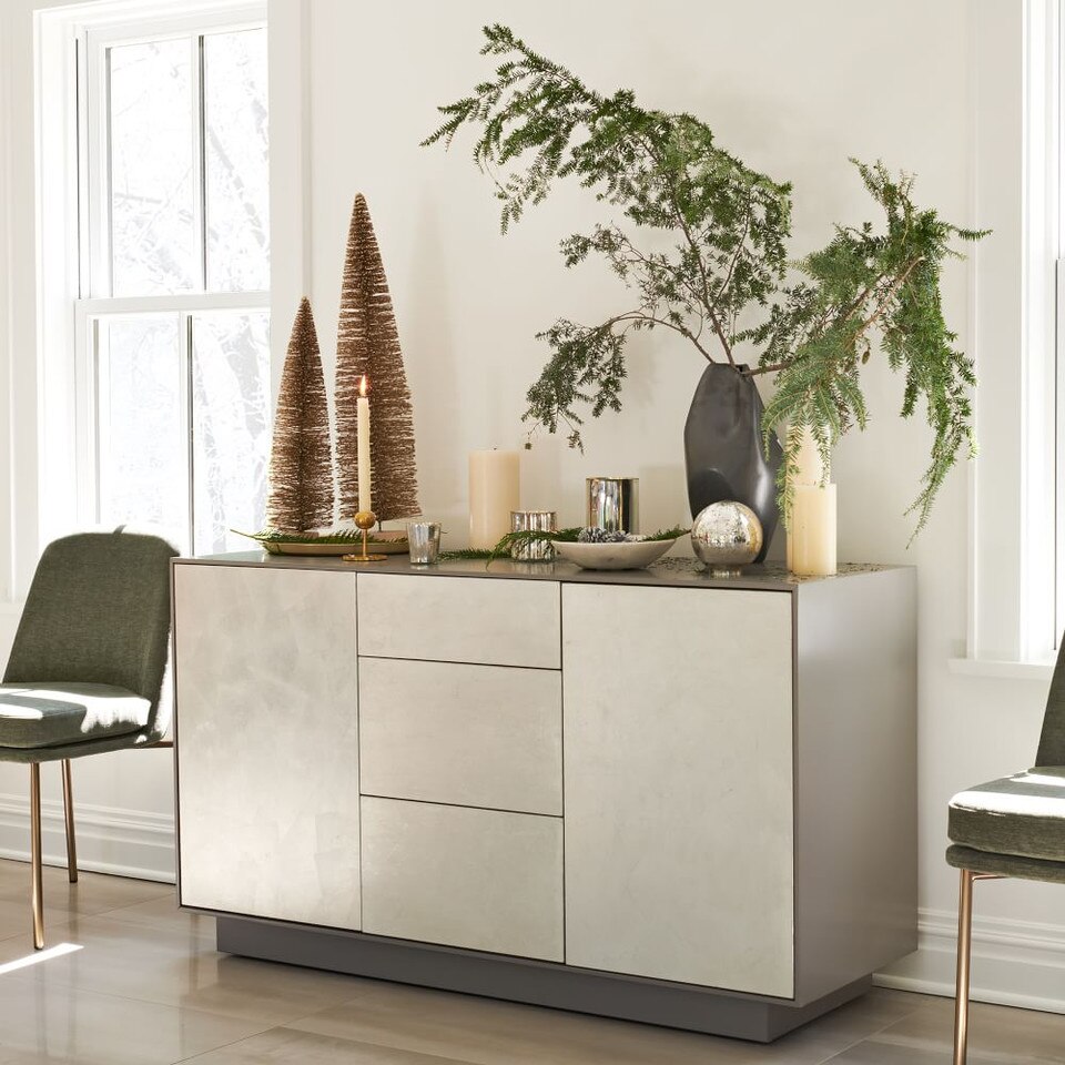 Modern Brass Candleholders