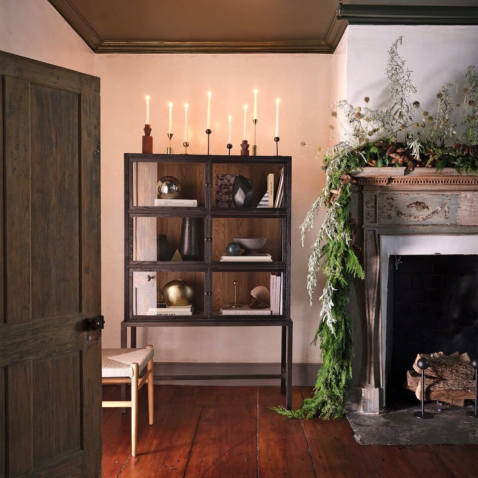 Modern Brass Candleholders