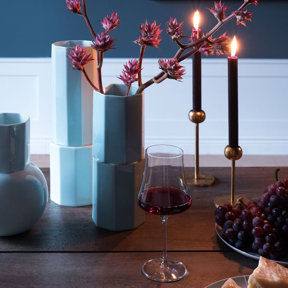 Modern Brass Candleholders