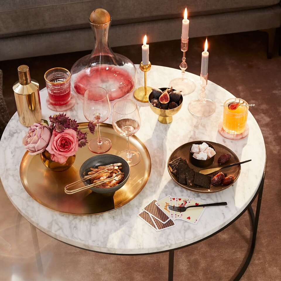 Modern Brass Candleholders