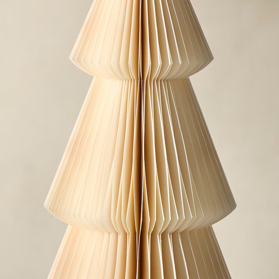 Neutral Decorative Paper Tabletop Trees