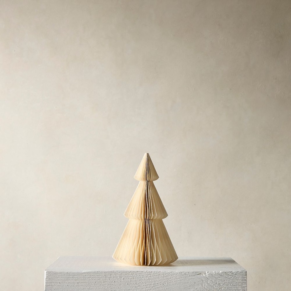 Neutral Decorative Paper Tabletop Trees
