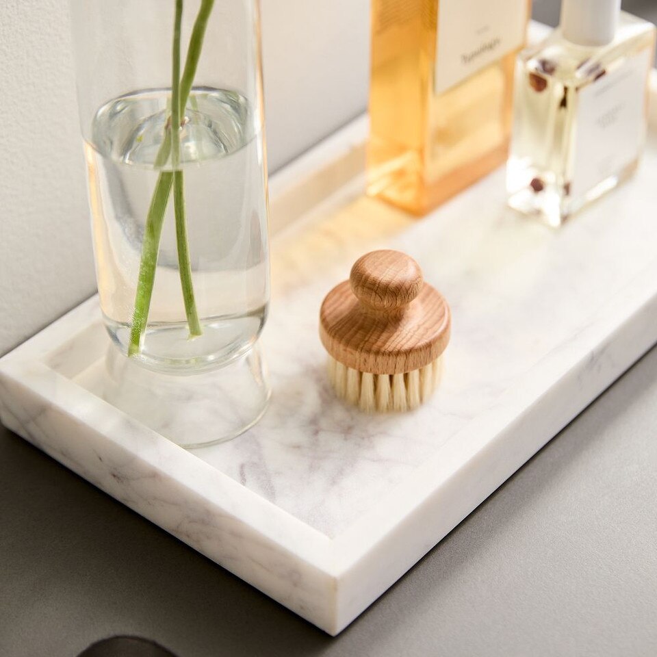 Amalfi Marble Bath Accessories