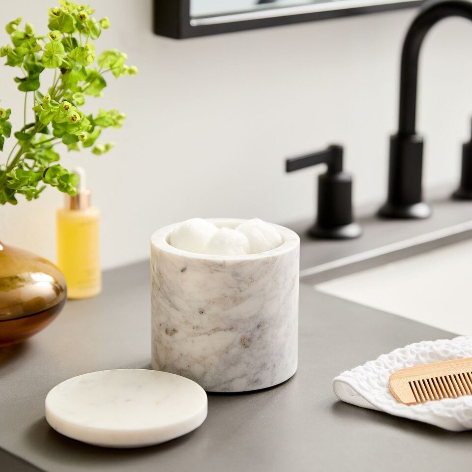 Amalfi Marble Bath Accessories