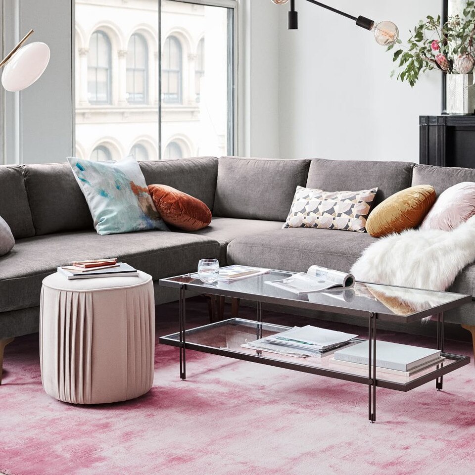 Andes 3-Piece L-Shaped Modular Sofa (239 cm − 276 cm)