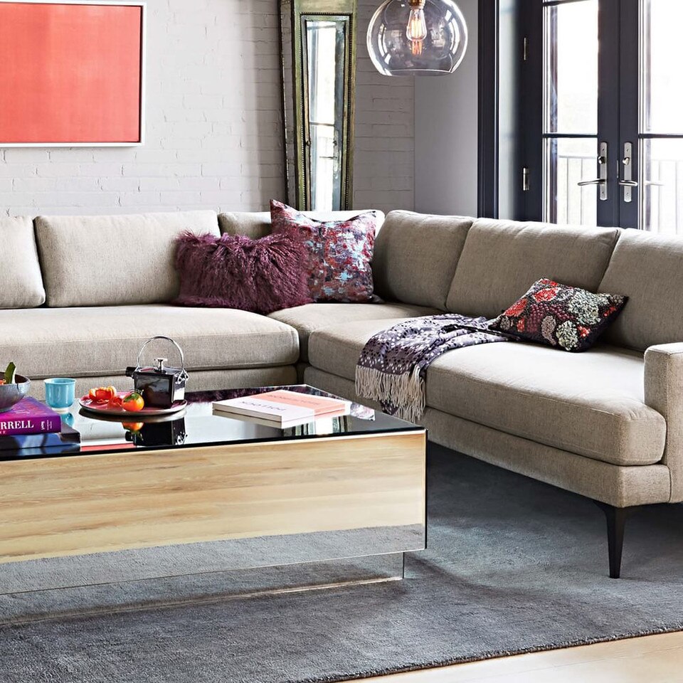 Andes 3-Piece L-Shaped Modular Sofa (239 cm − 276 cm)