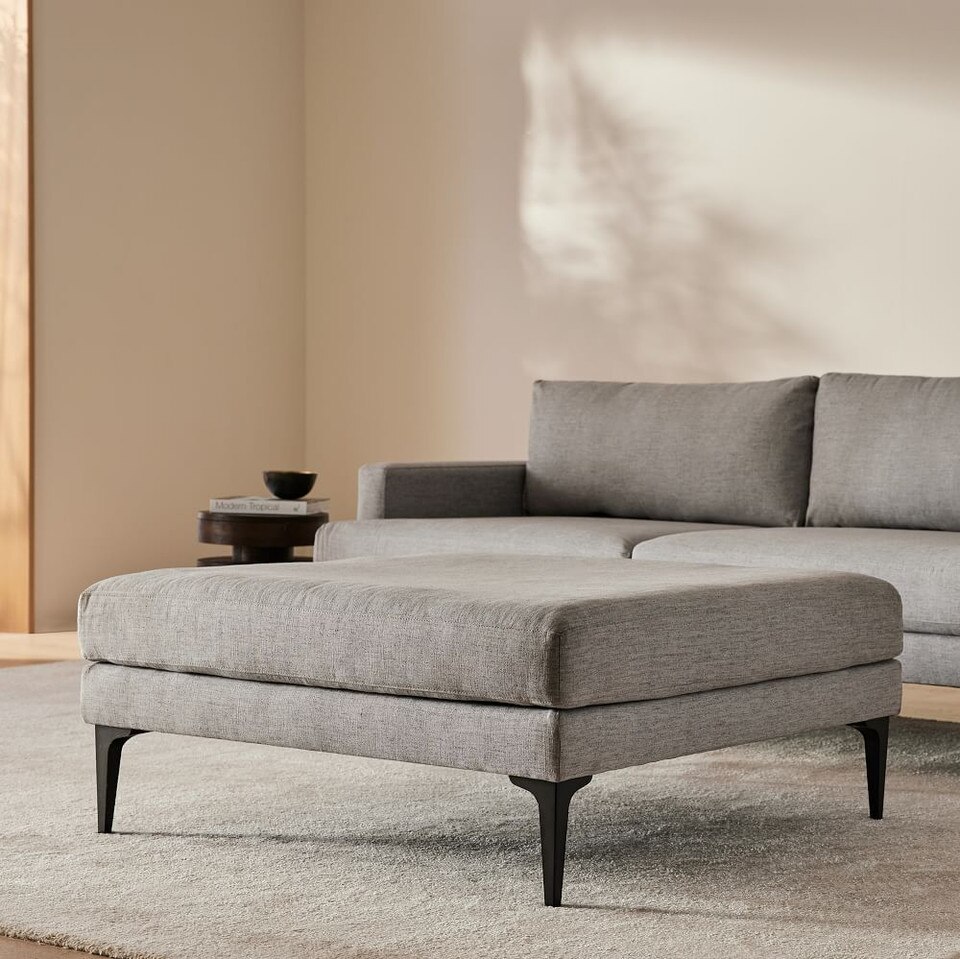 West Elm Andes Ottoman