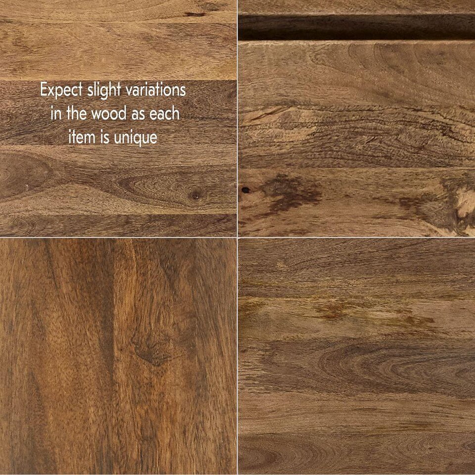 Anton Solid Wood 3-Drawer Dresser
