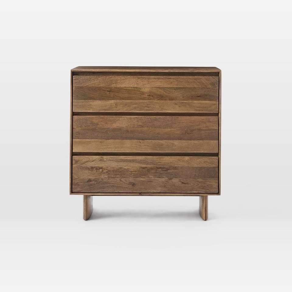 Anton Solid Wood 3-Drawer Dresser