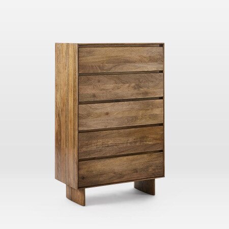 How to build a four drawer dresser. anton solid wood 5 drawer dresser