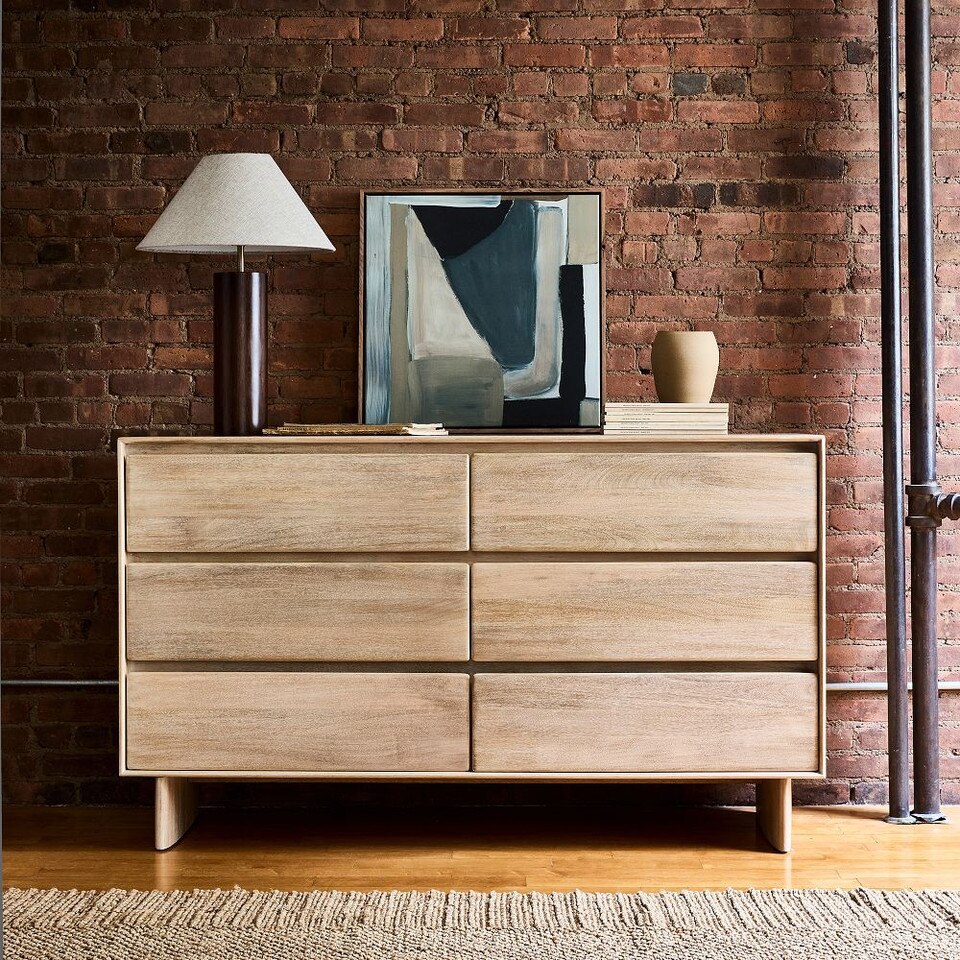 Anton 6-Drawer Dresser (157 cm)