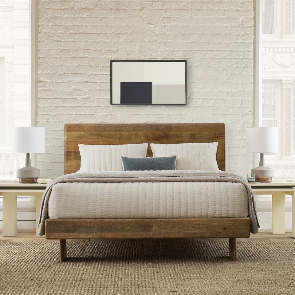Anton Solid Wood Bed