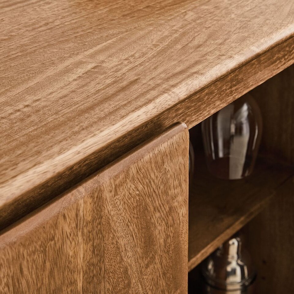 Anton Solid Wood Bar (95 cm)