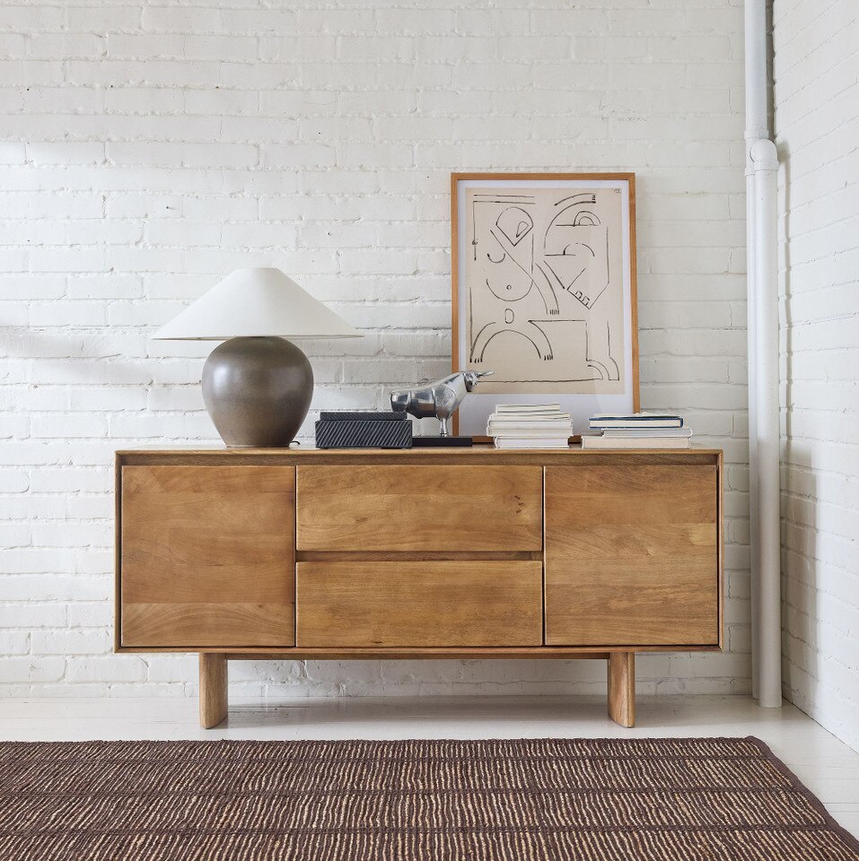 Anton Solid Wood Buffet (160 cm)