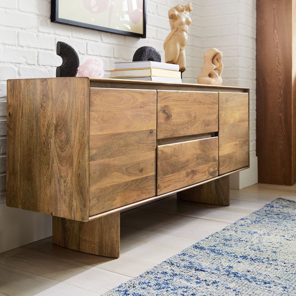 Anton Solid Wood Buffet (160 cm)