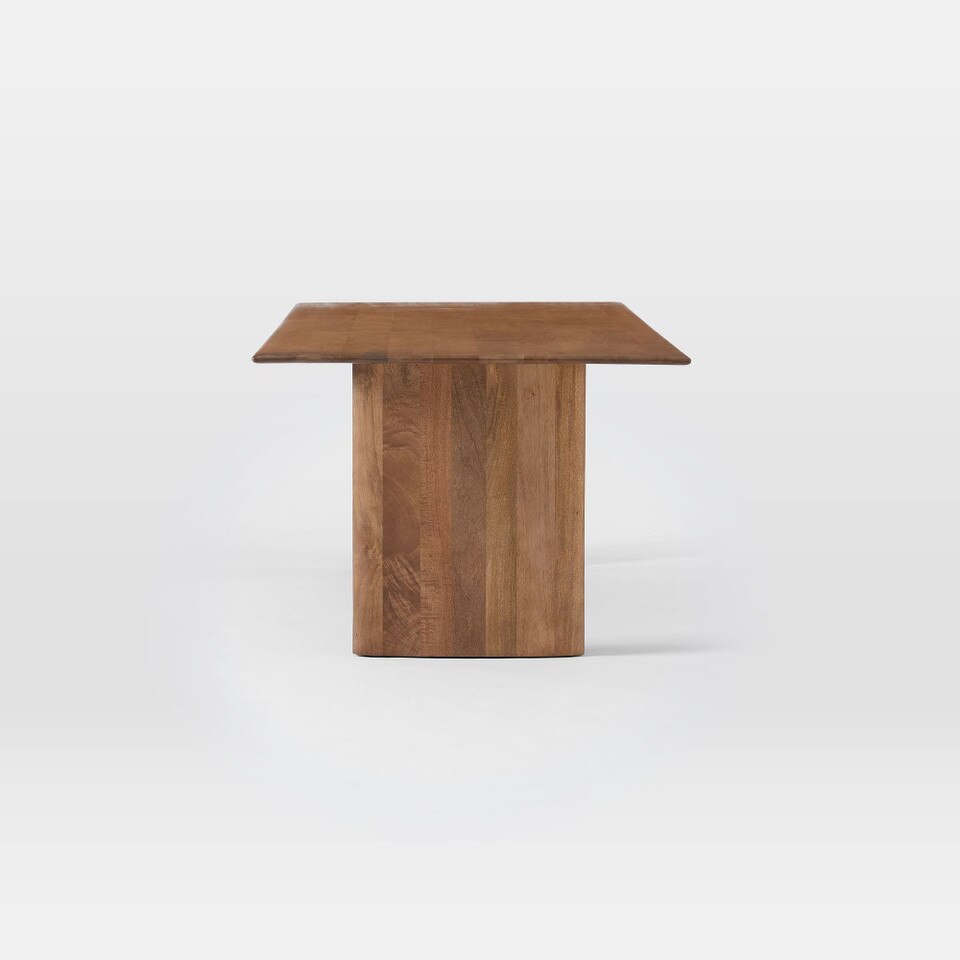 Anton Solid Wood Dining Table (183 cm - 218 cm)