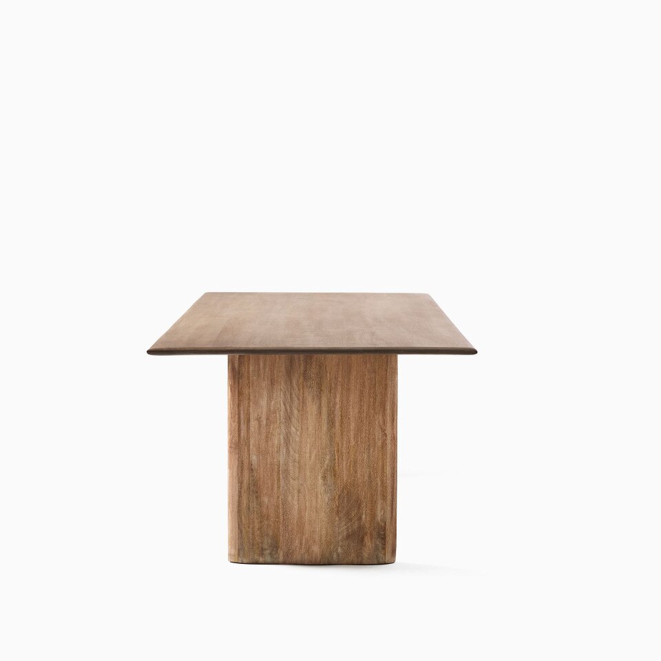Anton Solid Wood Dining Table (183 cm - 218 cm)