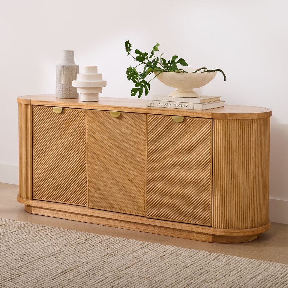 Arianna Raffia Media Console (170 cm)