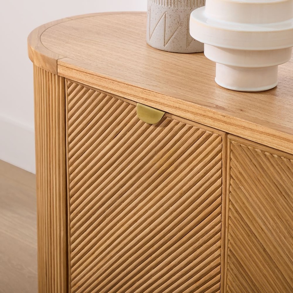 Arianna Raffia Media Console (170 cm)