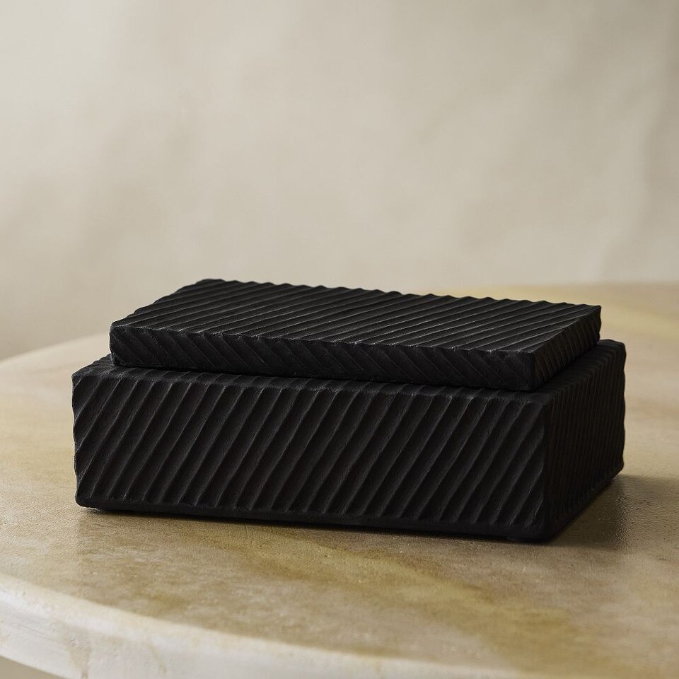 Asher Ceramic Decorative Boxes
