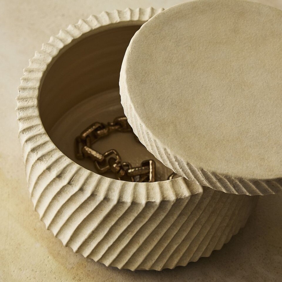 Asher Ceramic Decorative Boxes