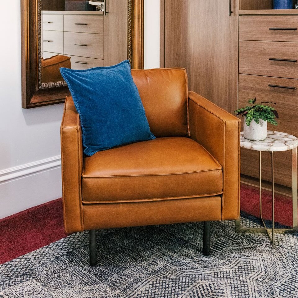 Axel Leather Armchair