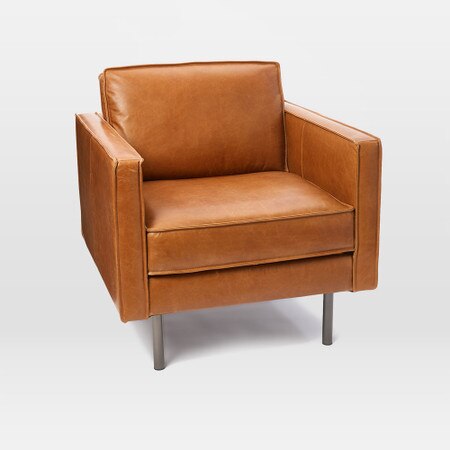 Axel Leather Armchair West Elm Australia Axel Leather Armchair West Elm Australia, Tan Arm Chair