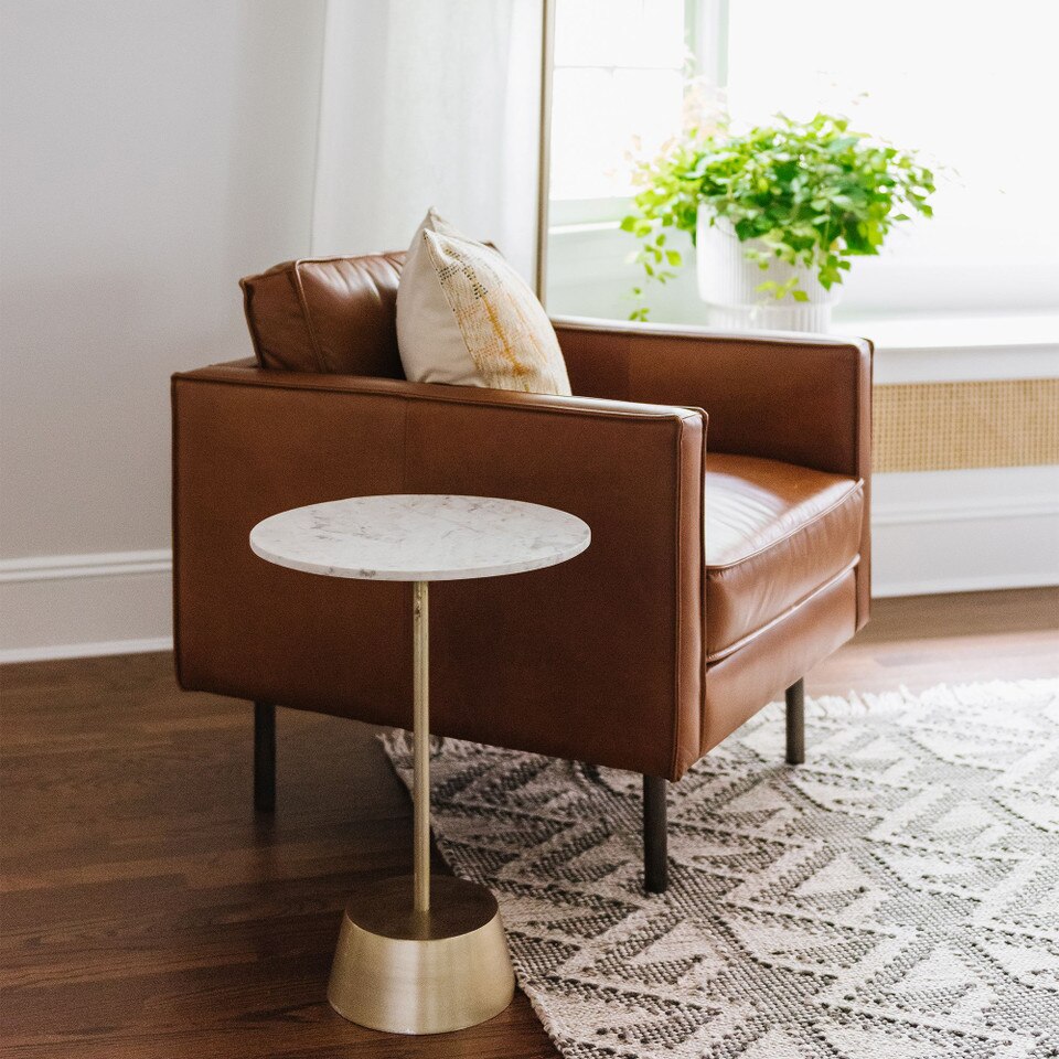 Axel Leather Armchair