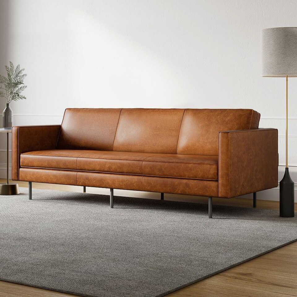 Axel Double Leather Futon
