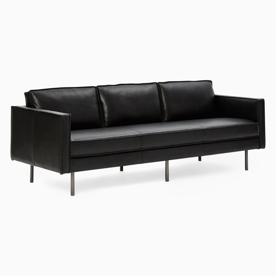 Axel Leather Sofa (152 cm - 226 cm)