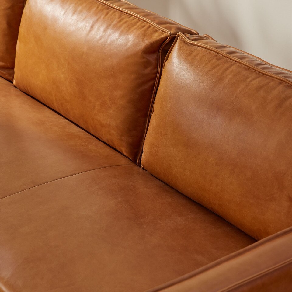 Axel Leather Sofa (152 cm - 226 cm)