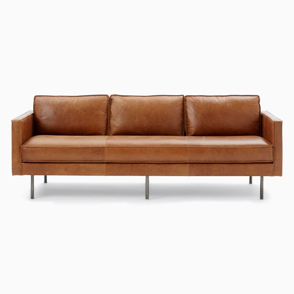 Axel Leather Sofa (152 cm - 226 cm)