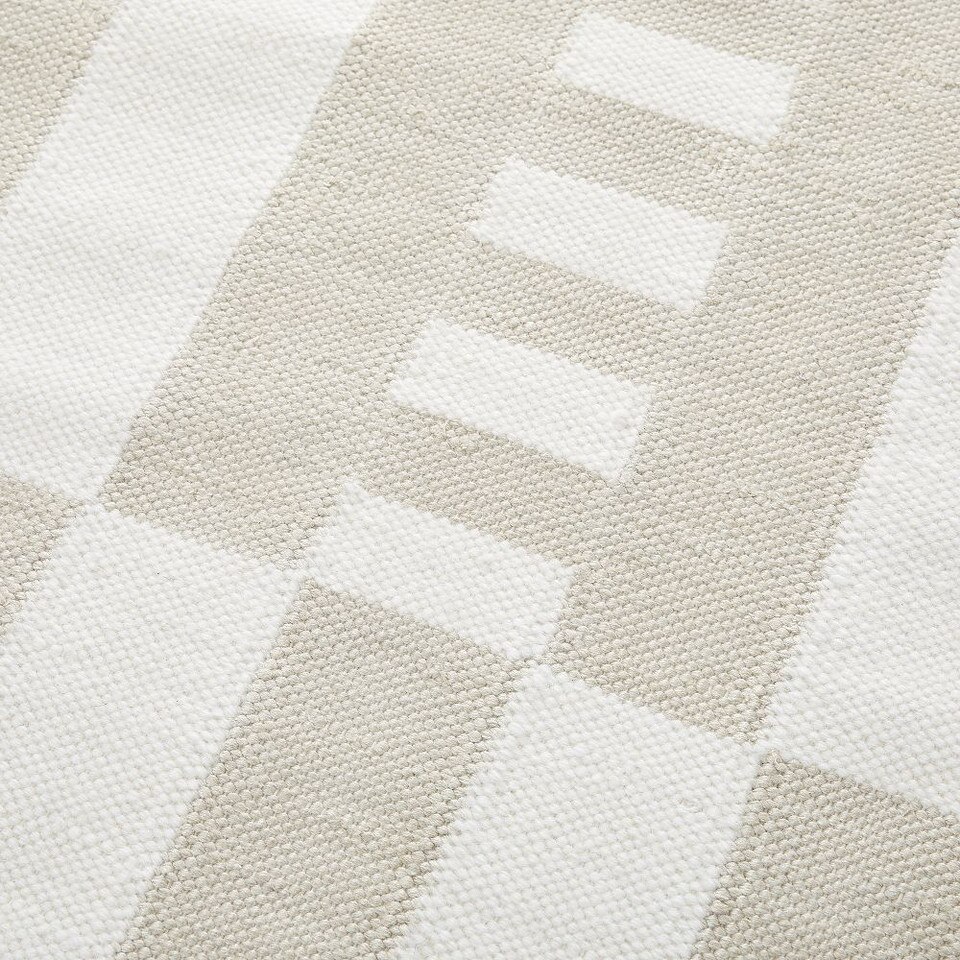 Billy Cotton Chequered Rug