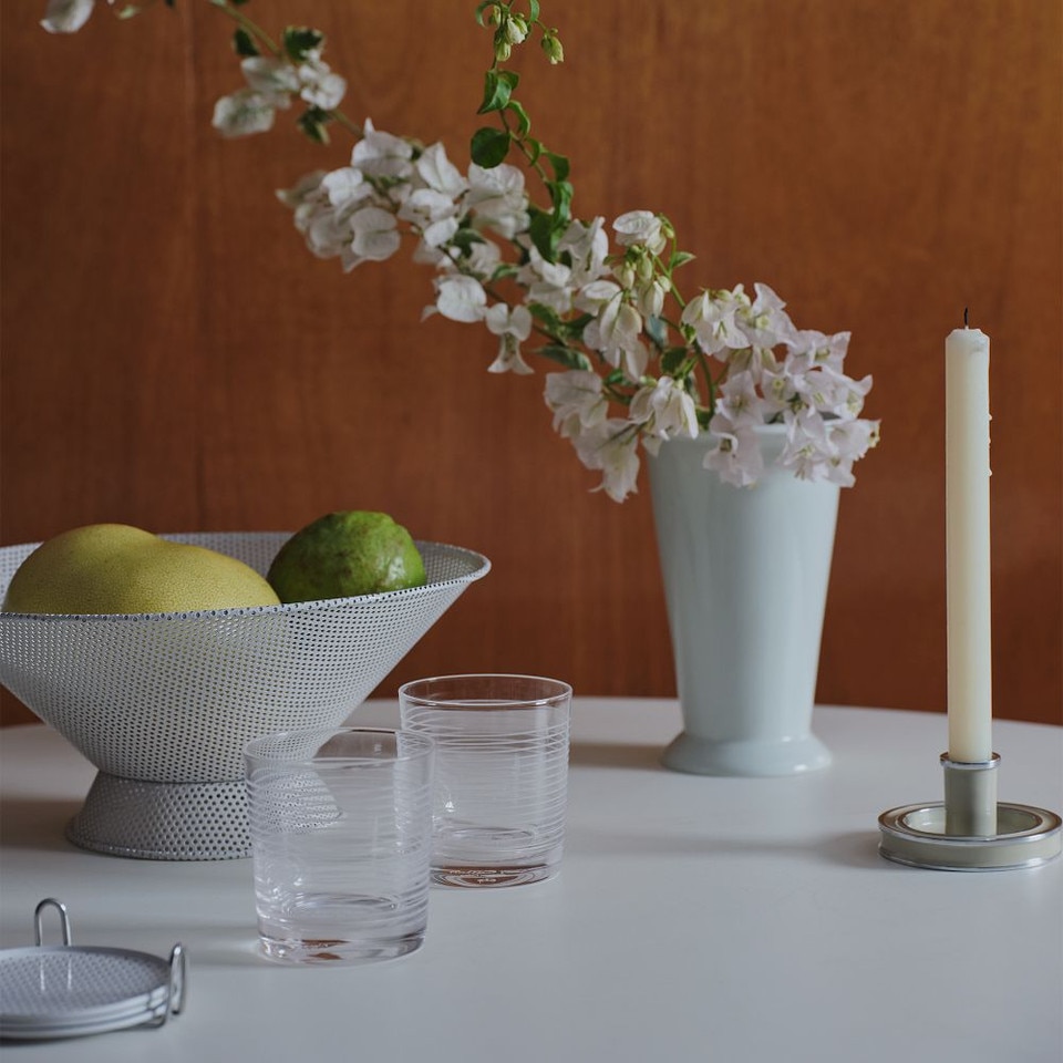 Billy Cotton Perforated Metal Fruit Bowl
