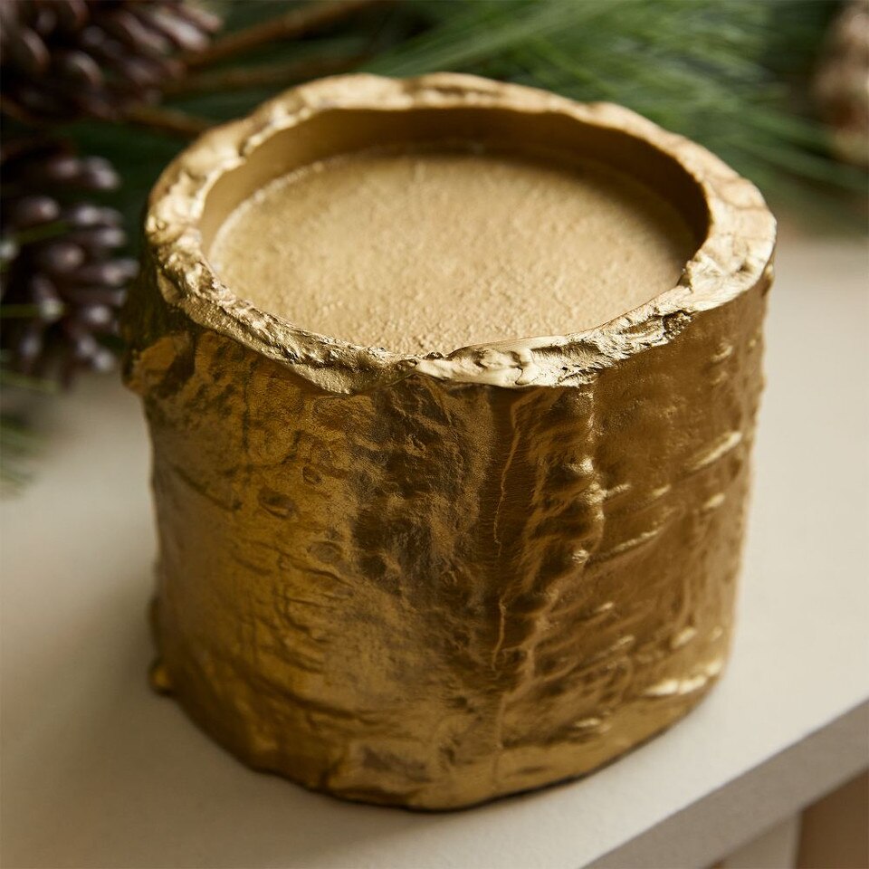 Birch Metal Candleholders