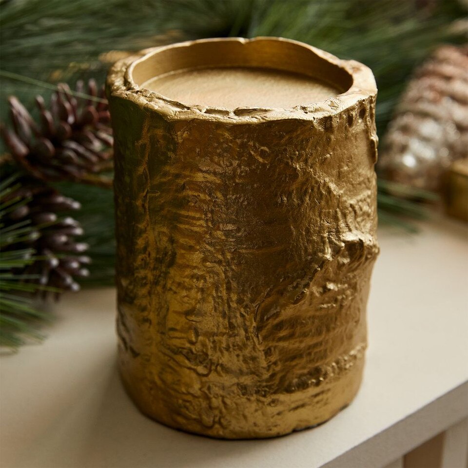 Birch Metal Candleholders