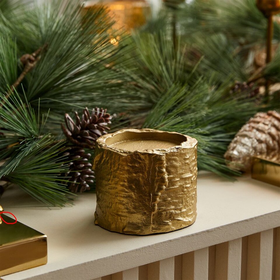 Birch Metal Candleholders