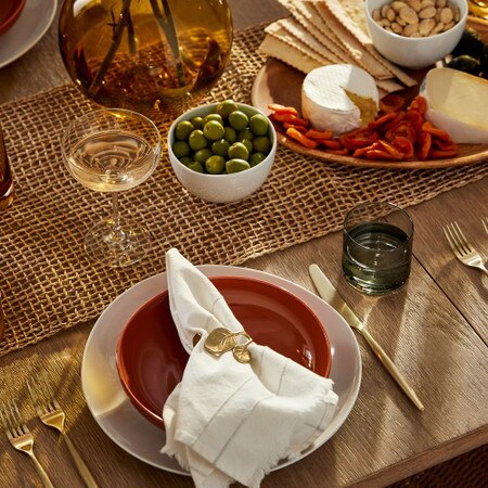 Botanical Napkin Rings (Set of 4)