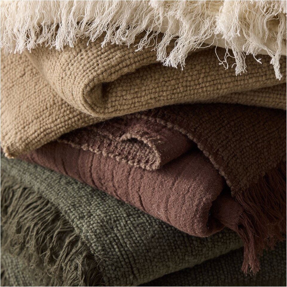 Boucle Gauze Throw