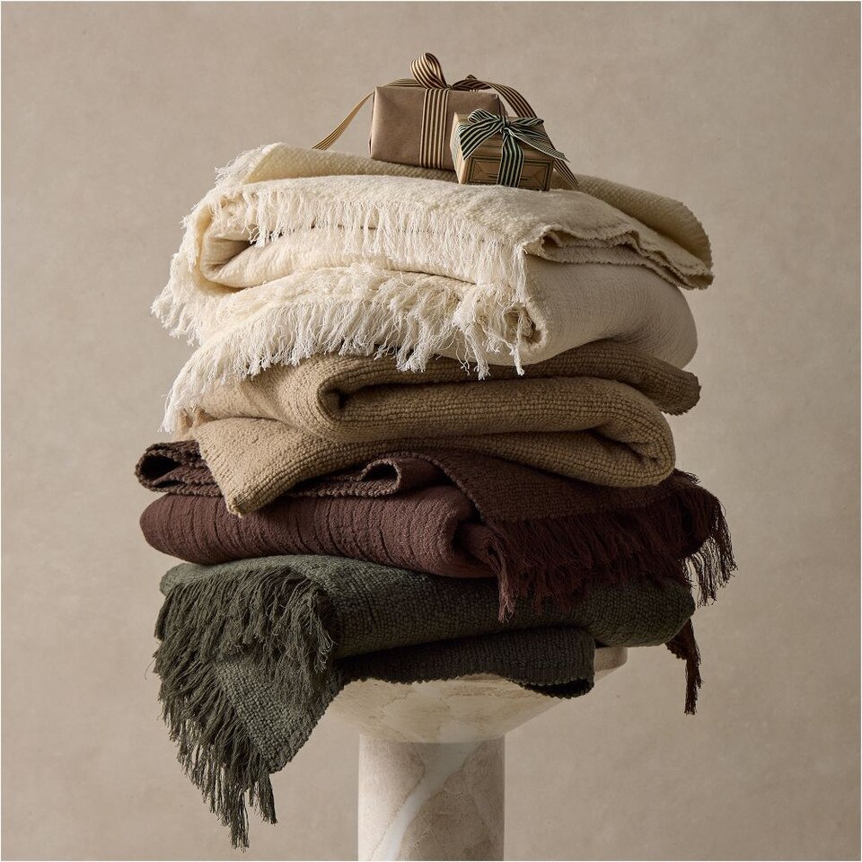 Boucle Gauze Throw