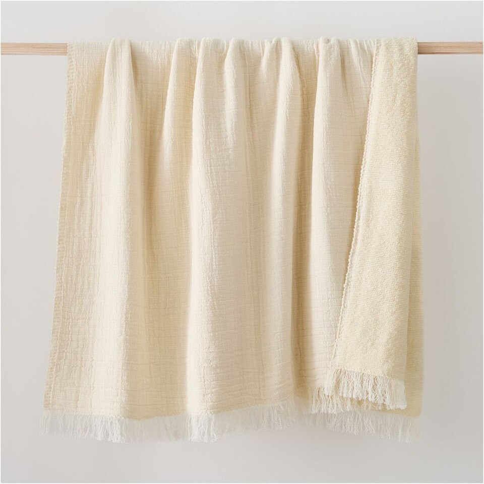 Boucle Gauze Throw